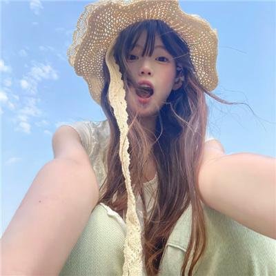 头发松散